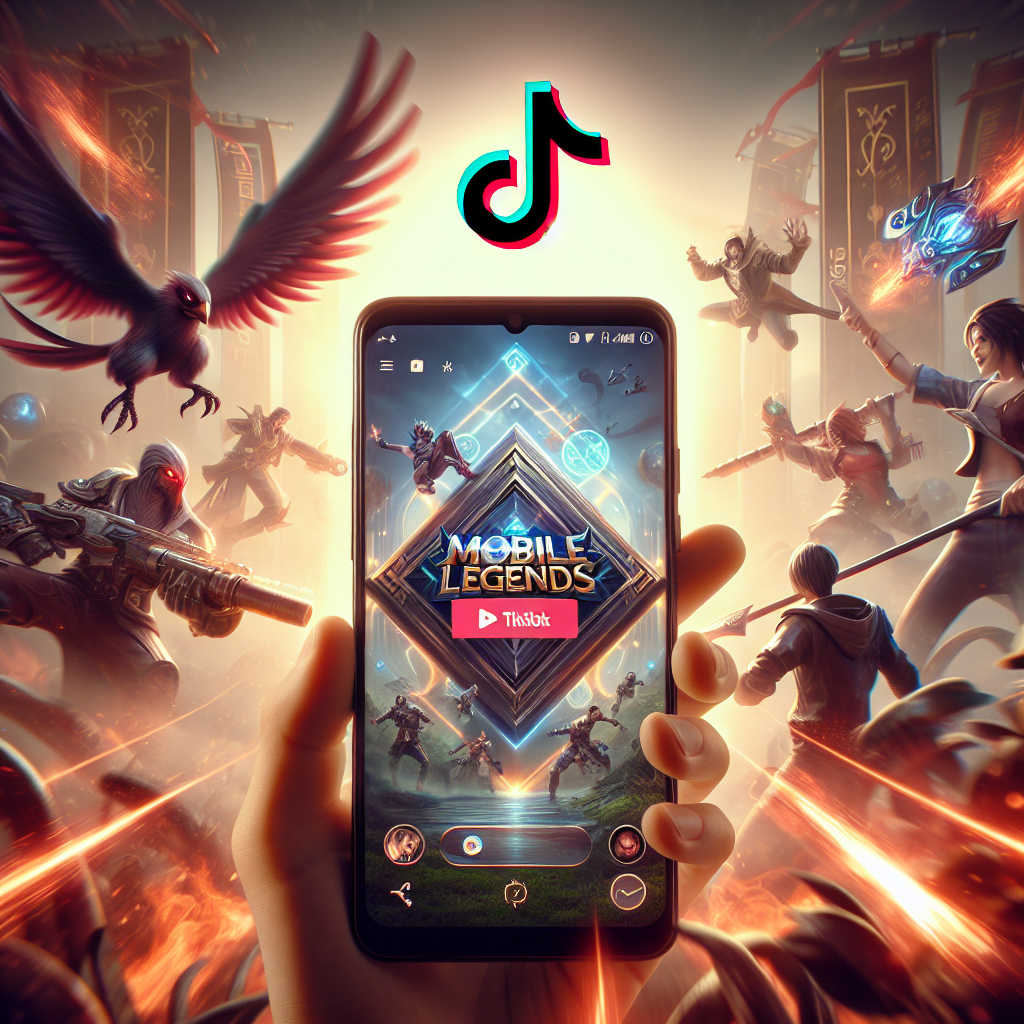 cara live mobile legend di tiktok dengan mudah