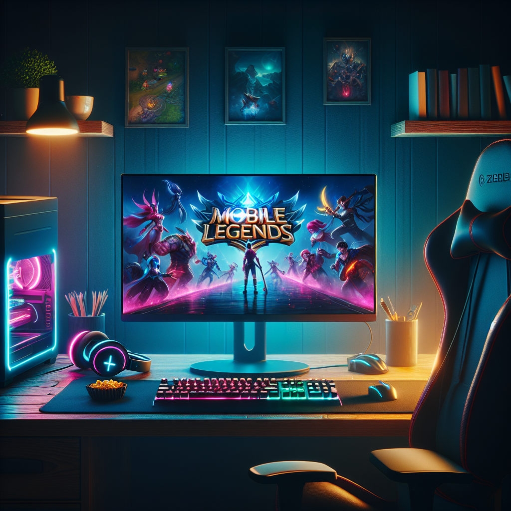 cara bermain Mobile Legend di PC dengan lancar